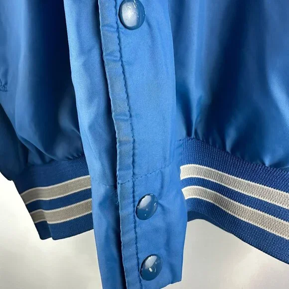 Vintage 90's Chalkline NFL Seattle Seahawks Satin Style Varsity Jacket - Picture 5 of 16